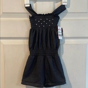 Self Esteem Size 3T Denim Romper